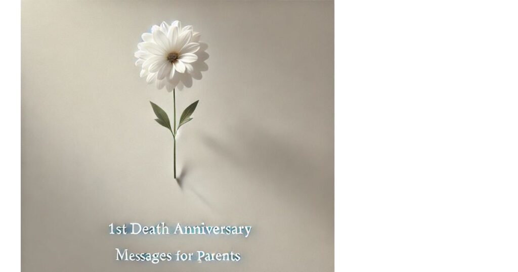 Personalized 1st Death Anniversary Messages