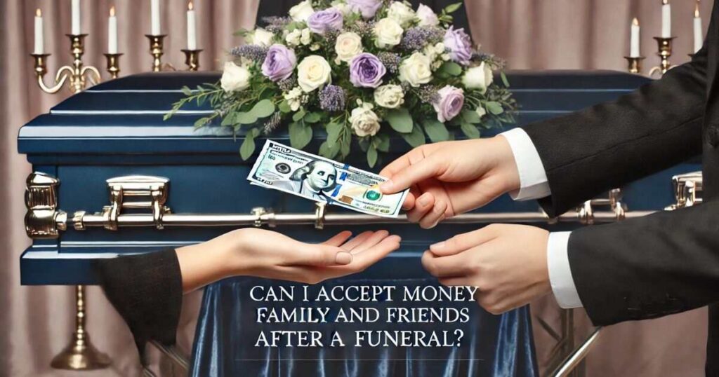 Can I Accept Money from Family and Friends After a Funeral?