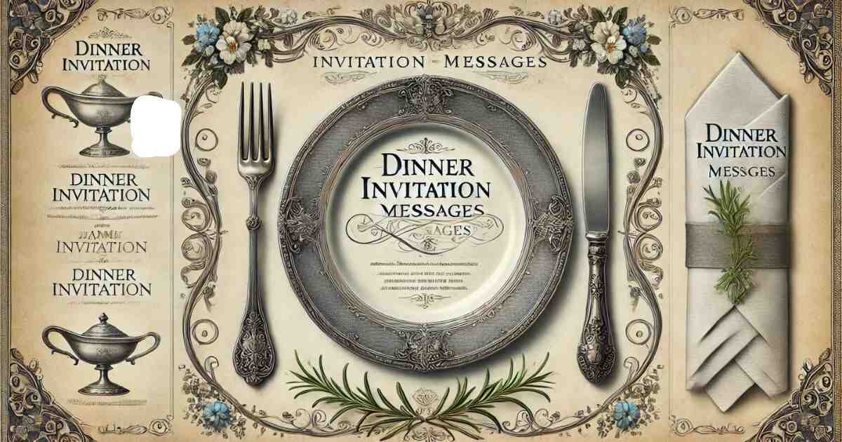 Dinner Invitation Messages