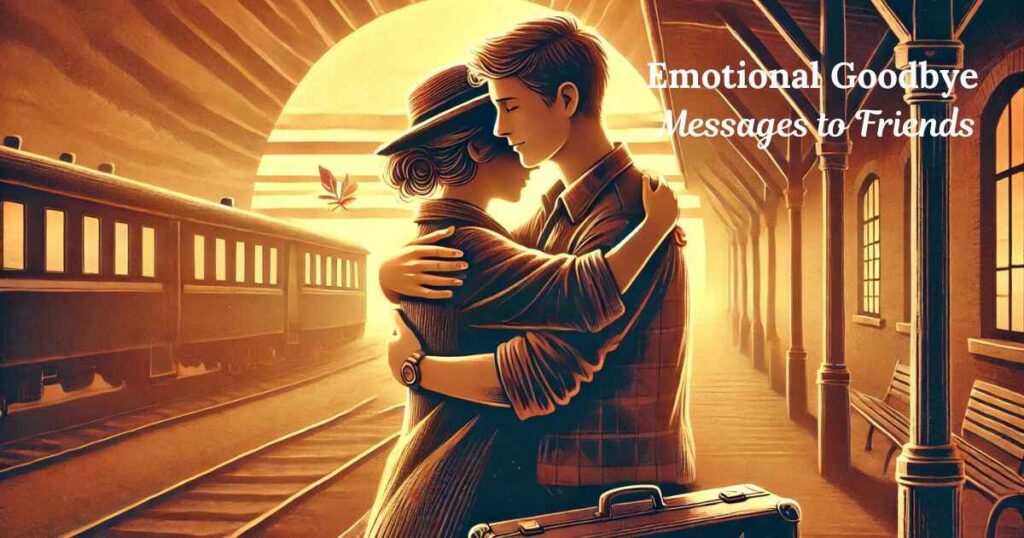 Emotional Goodbye Messages to Friends