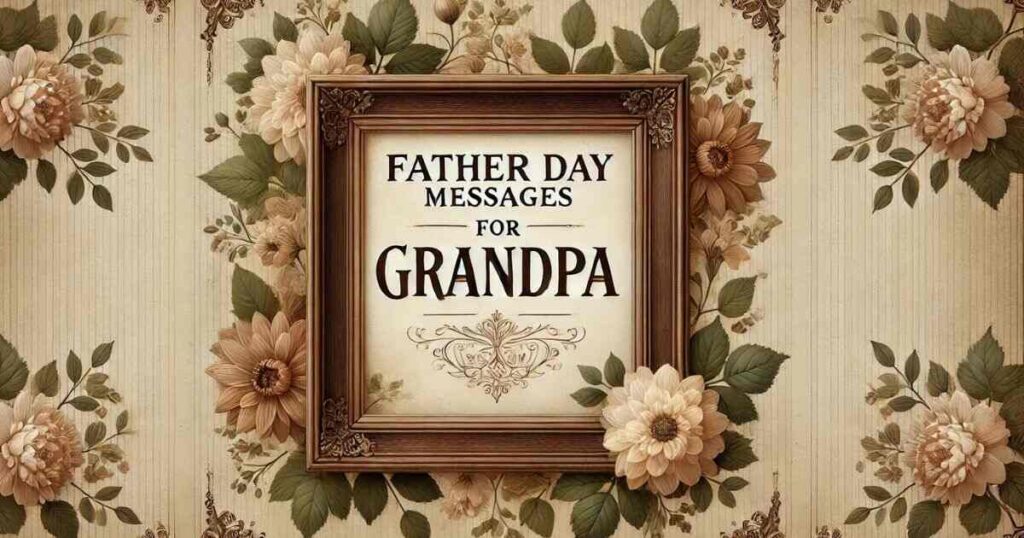 Father Day Messages for Grandpa