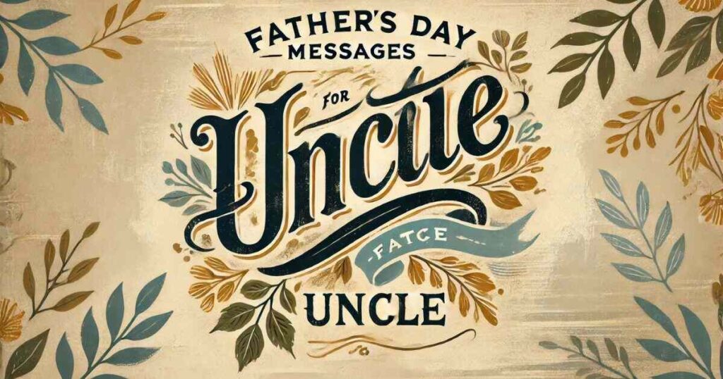 Short Fathers Day Messages for Uncle