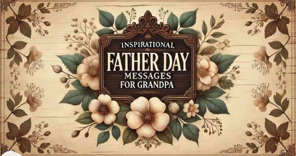 Inspirational Father Day Messages for Grandpa