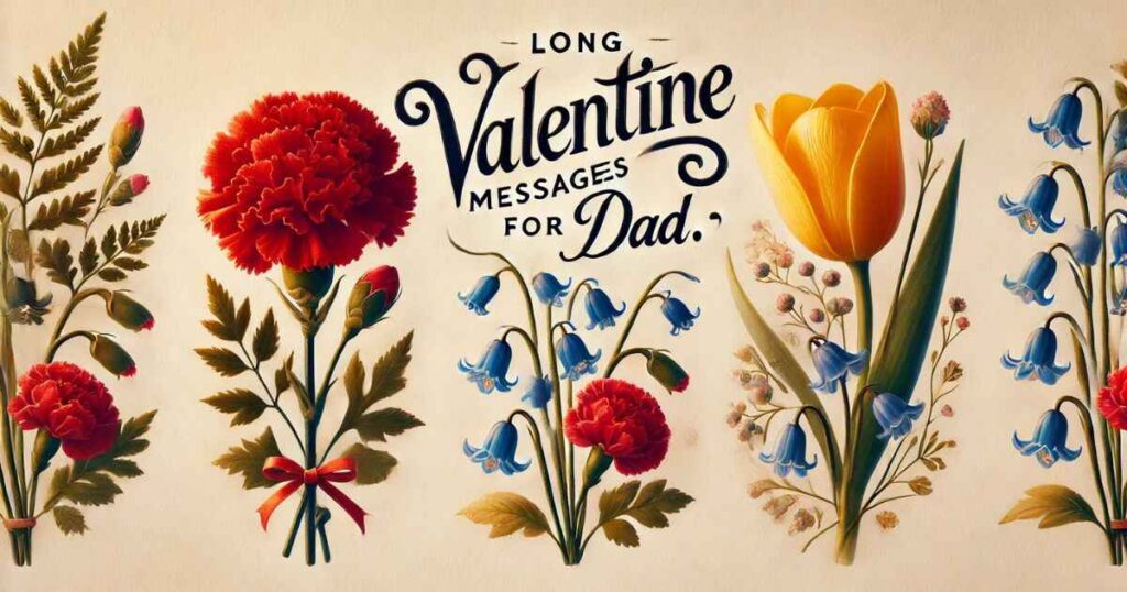 Long Valentine Messages for Dad