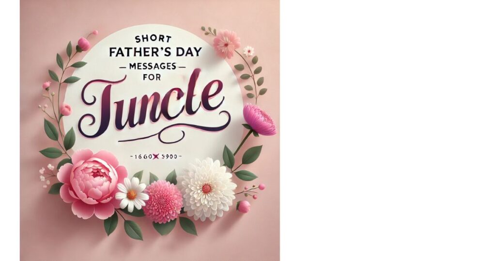 Short Fathers Day Messages for Uncle