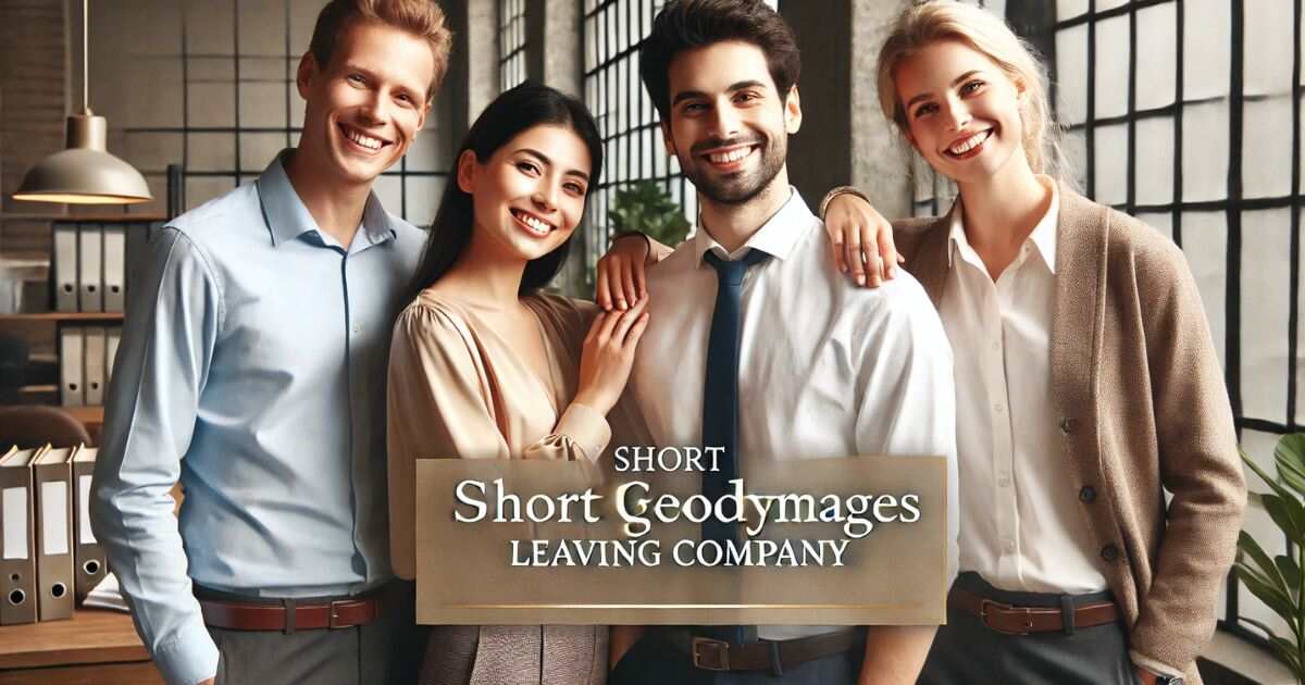 Short Goodbye Messages Leaving Company