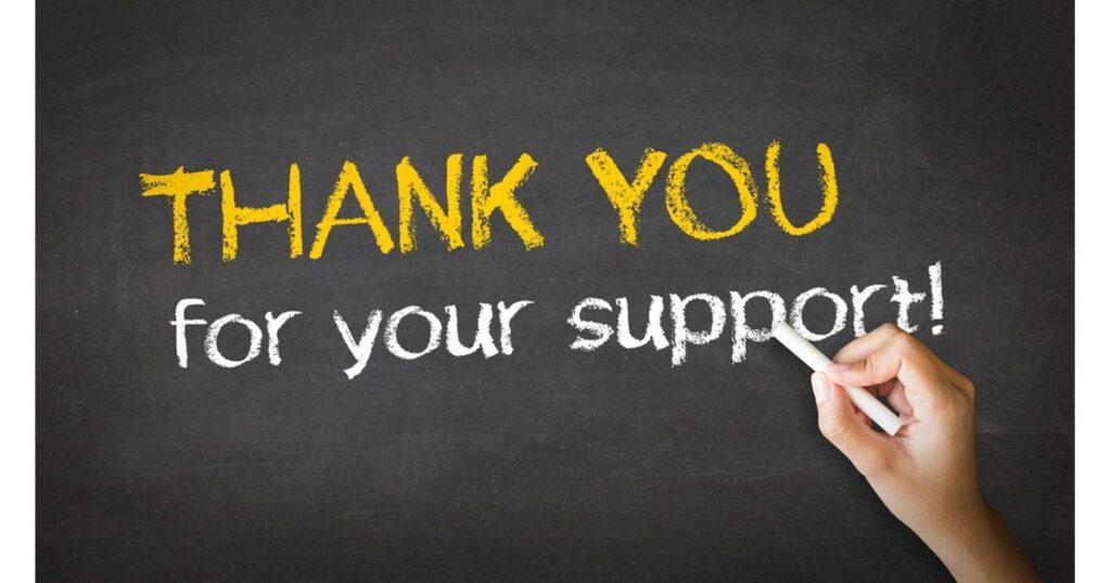 Short thank you messages for your guidance and support