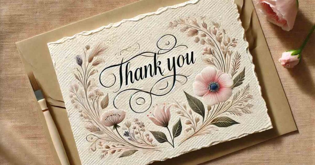 Thank You Messages for Family and Friends