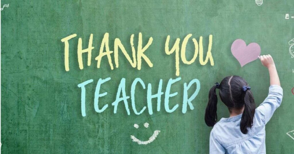 Thank You Messages for Teachers from Parents