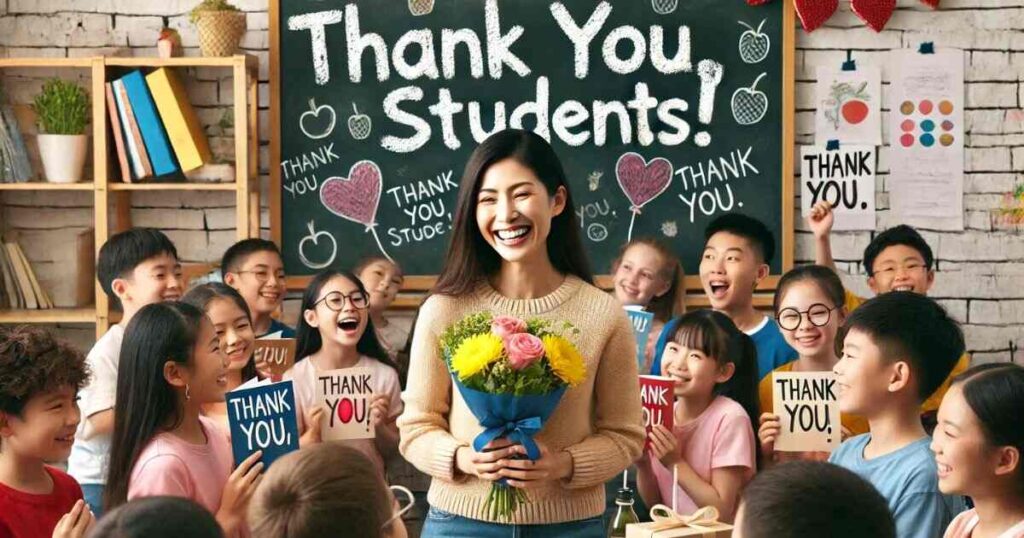 Thank You Messages to Students from Teacher on Teacher’s Day