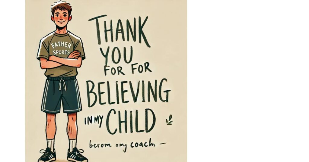 Thank You for Believing in My Child