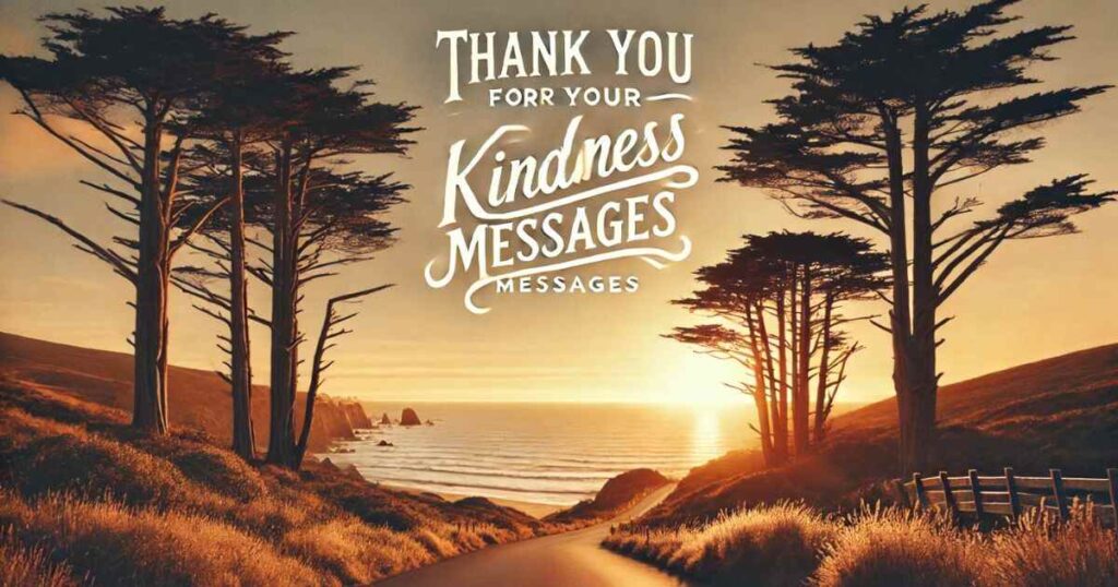 Thank You for Your Kindness Messages
