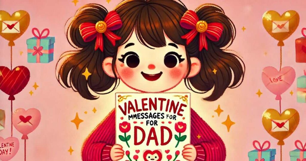 Valentine Messages for Dad