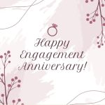 Happy Engagement Anniversary Wishes to Husband