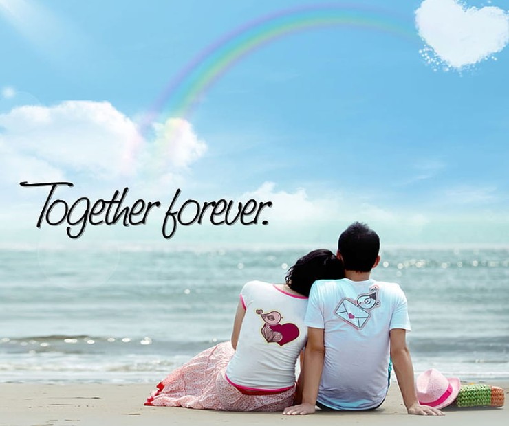 I Promise to Love You Forever Message