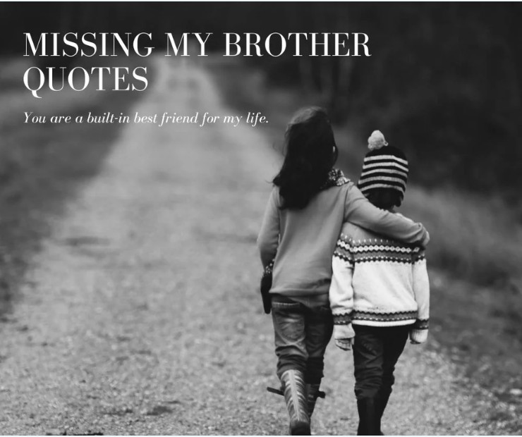 Miss You Brother Quotes after Death