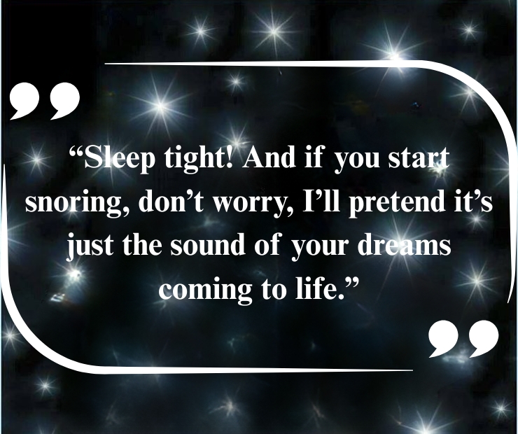 Good Night Messages to Make HerHim Smile