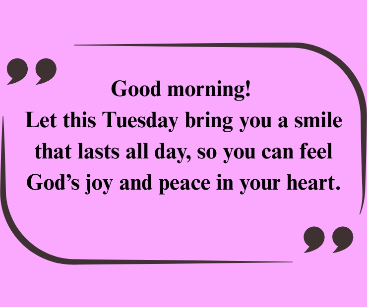 Positive Tuesday morning Blessings